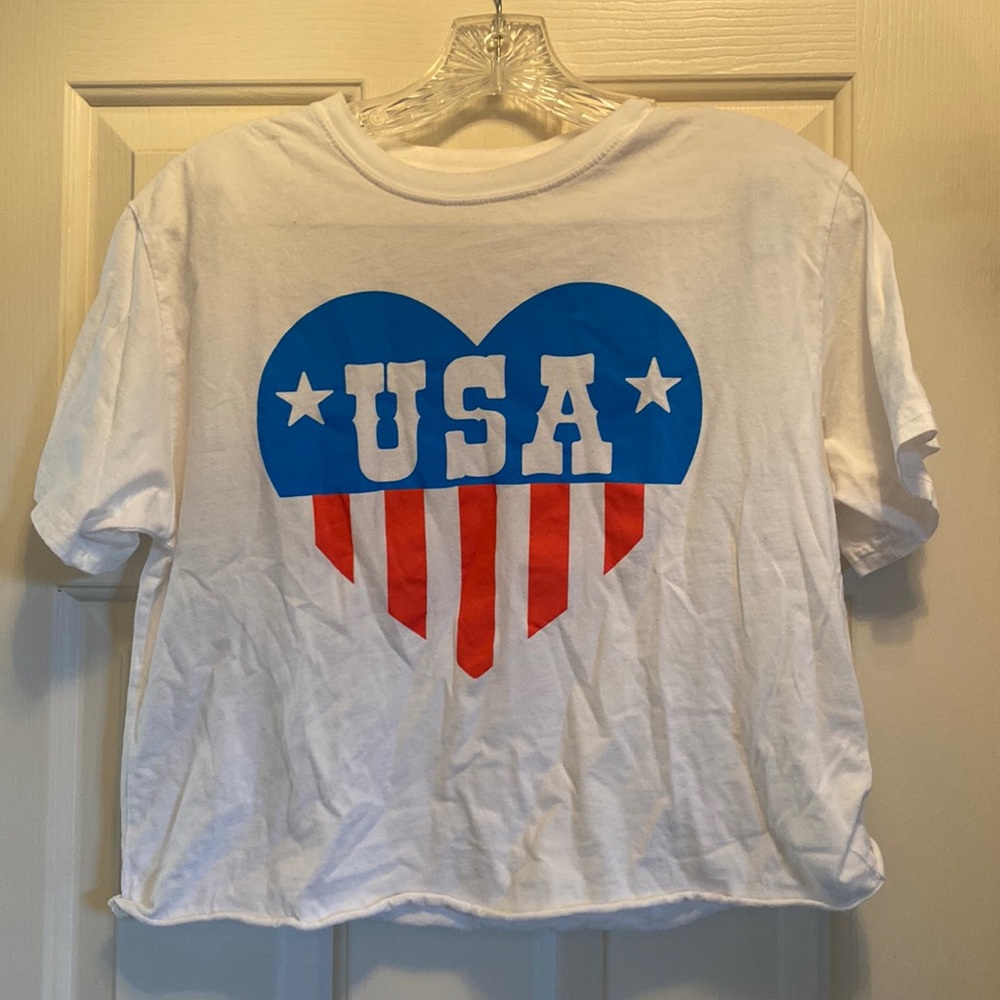 USA Crop Top